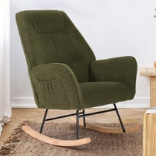 Isabella Sherpa Rocking Chair